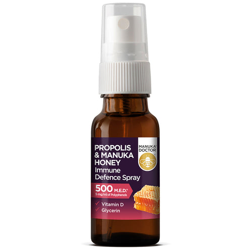 Spray de Vitamina D con Miel de Manuka y Própolis 500 M.E.D.