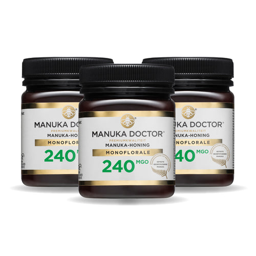 Miel de Manuka 240 MGO 250g - Trio Pack