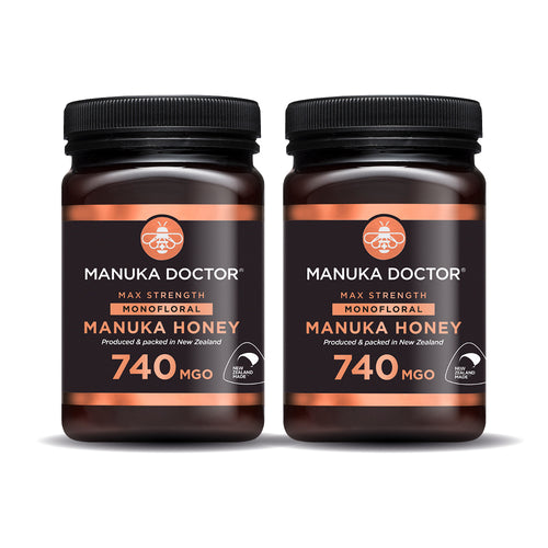 2 x Miel de Manuka 740 MGO 500g